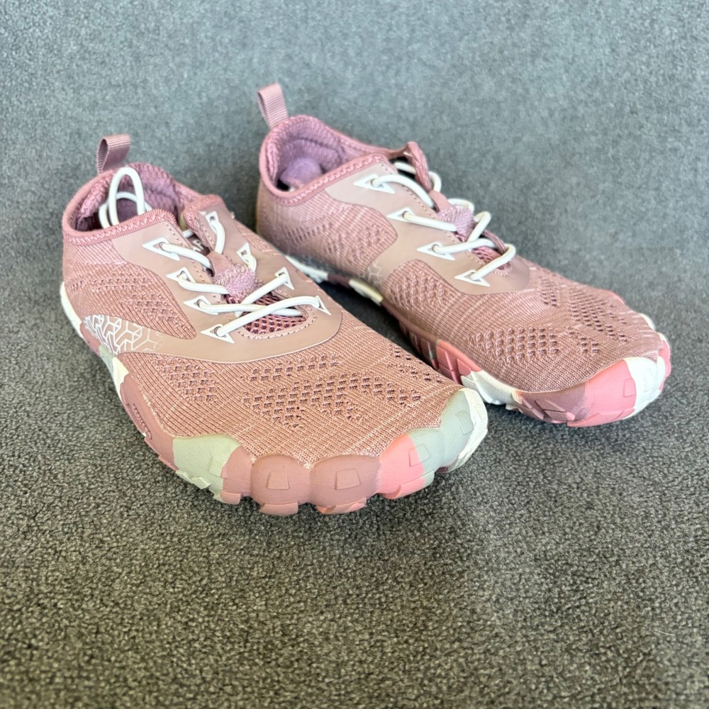 Saguaro Barefoot Shoes Women 36 Pink Minimalist Zero Drop Wide Toe Box Sneaker